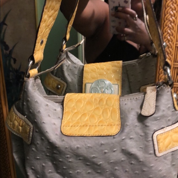 Yellow and Grey Bag - Picture 6 of 14